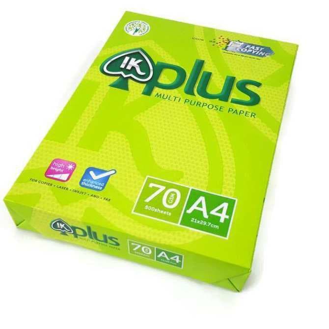Giấy IK Plus A4 ĐL70 - Image 1