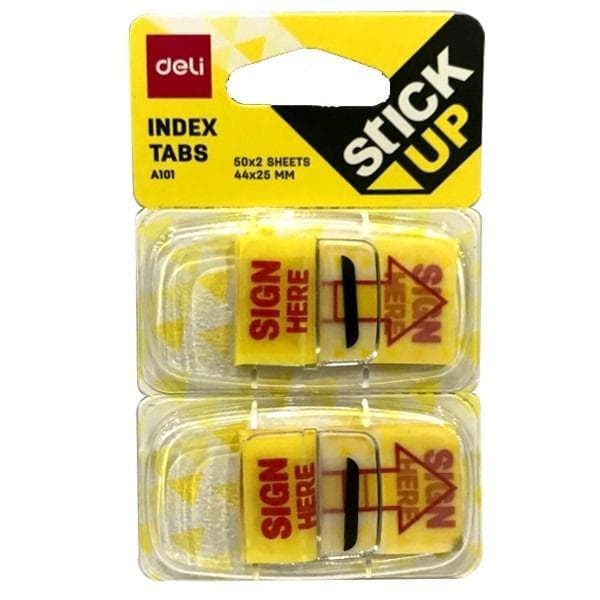 Giấy đánh dấu chữ ký Deli A101