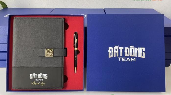 Set sổ bút quà tặng in nội dung theo yêu cầu - Image 1