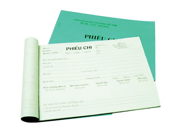 Phiếu chi A5 1 liên - Image 1