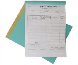 Phiếu nhập kho A4 1 liên - Image 1