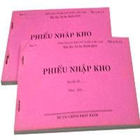 Phiếu nhập kho A5 1 liên - Image 1