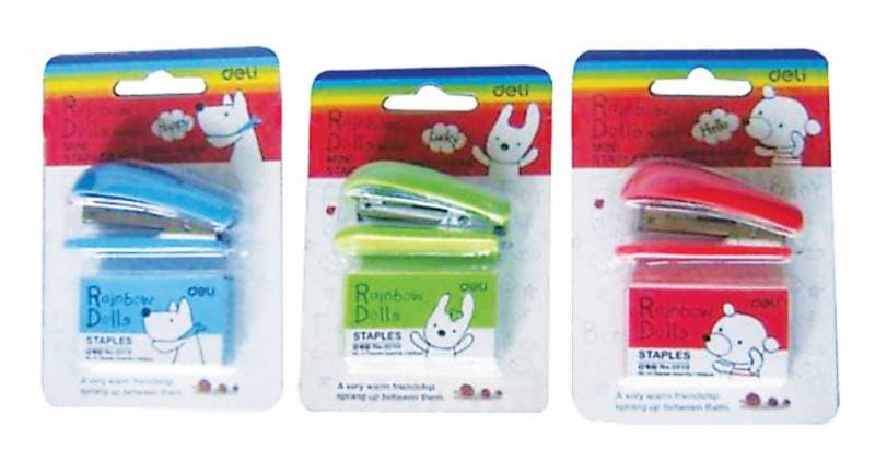 Dập ghim + lõi ghim Deli 0253