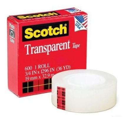 Băng dính Scotch 3M 600 19mm x 32.9m - Image 1