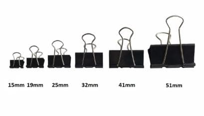 Kẹp sắt đen DELI Z61
