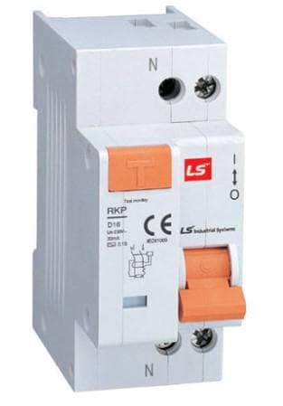Cầu dao chống giật RC3A LS-RKP 1P+N 3A - Image 1