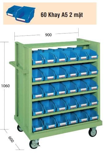 Xe giá để dụng cụ linh kiện XDK1M1000S-DD - Image 1