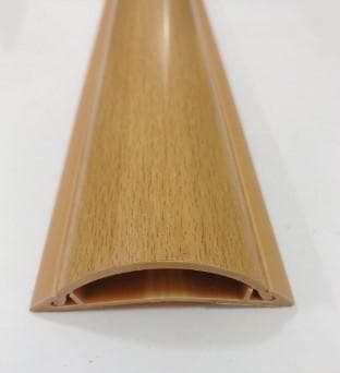 Ống gen bán nguyệt D80-Vân gỗ - Image 1
