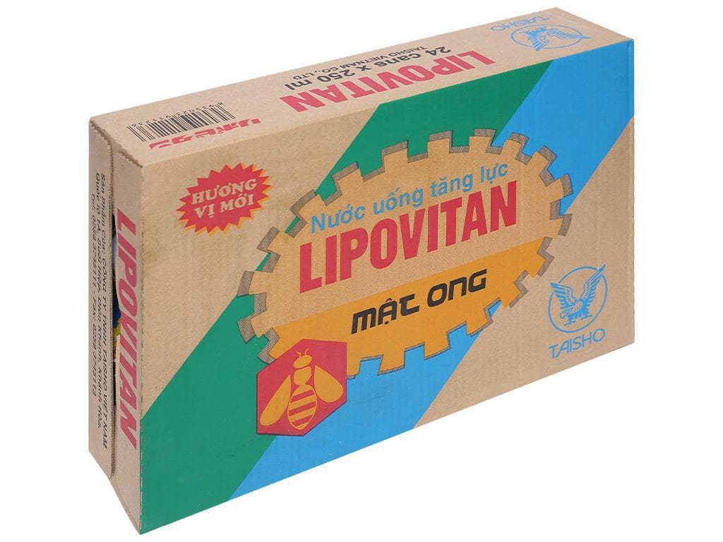 Nước tăng lực Lipovitan mật ong 250ml - Image 1
