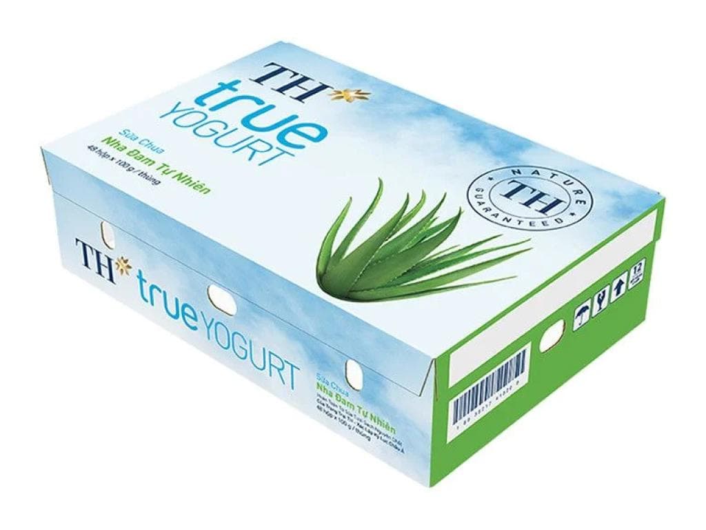 Thùng sữa chua nha đam TH True Yogurt 100g - Image 1