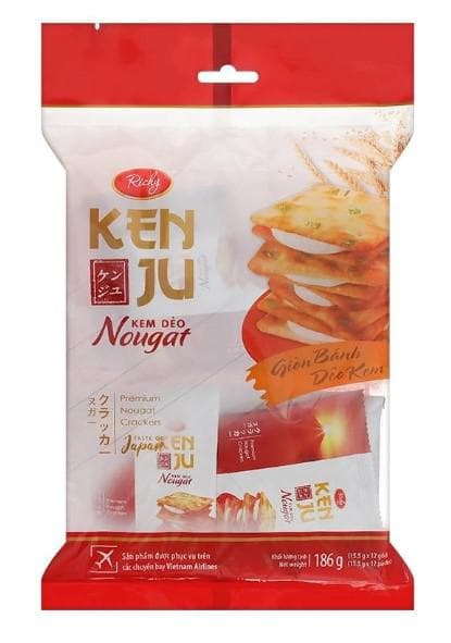 Bánh Kenju kẹo kem dẻo 186g - Image 1