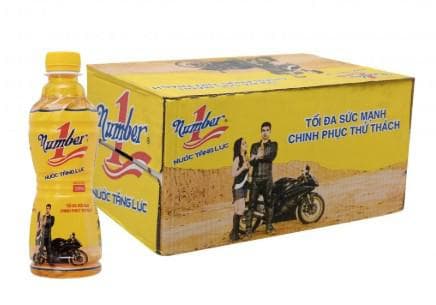 Nước tăng lực Number 1 chai 330ml