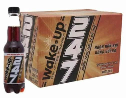 Nước tăng lực Wake Up 247 vị cà phê 330ml - Image 1