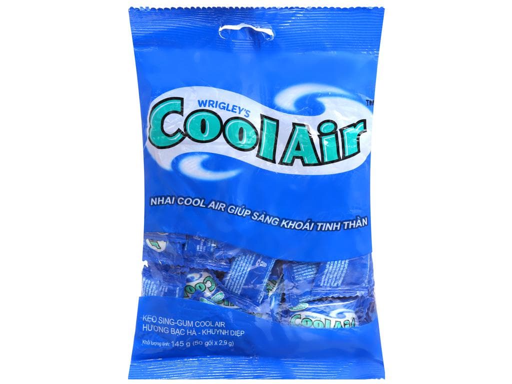 Kẹo singum Cool Air bạc hà khuynh diệp 145g - Image 1