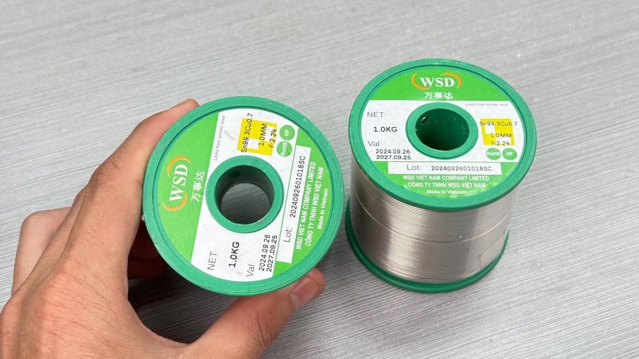 Thiếc hàn không chì wsd - Image 1