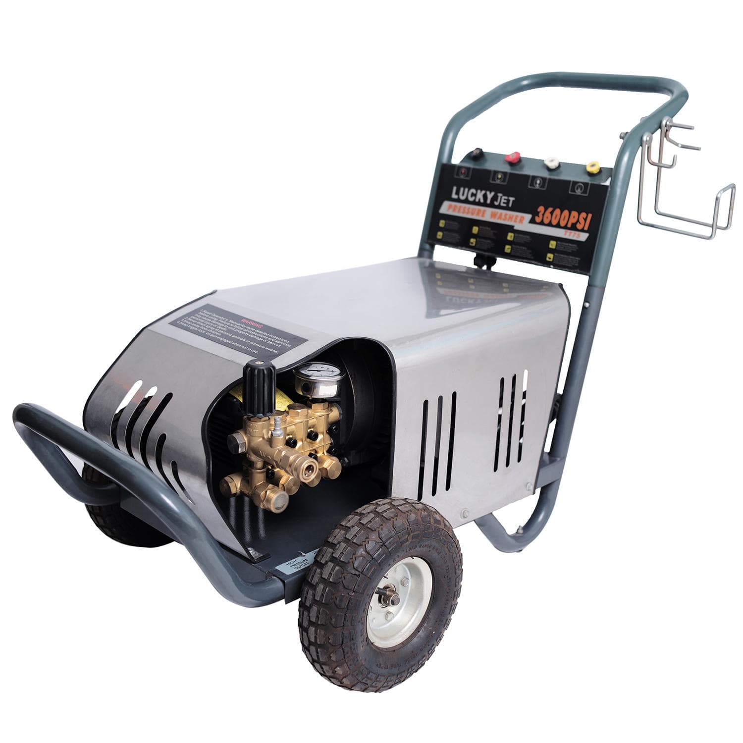 Máy rửa xe cao áp Lucky 3200PSI 5.5kw tự ngắt - Image 1