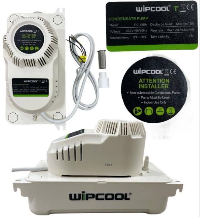 Máy bơm nước thải máy lạnh Wipcoll PC-125A - Image 1