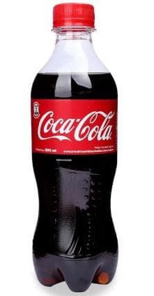 Nước ngọt coca cola chai 390ml - Image 1