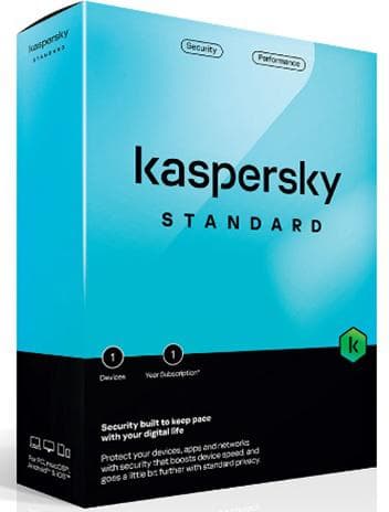 Phần mềm diệt virus Kaspersky Standard 1Key/3PC