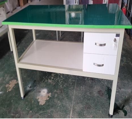 Bàn thao tác 2 tầng Có ngăn kéo để tài liệu - Image 1