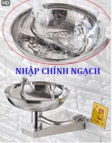 Chậu rửa mắt khẩn cấp gắn tường - Image 1