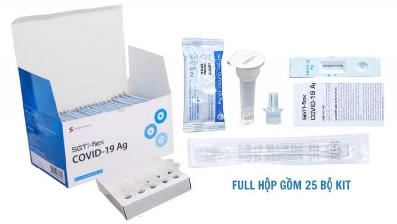 Test Covid 19 Ag Sugentech Hàn Quốc