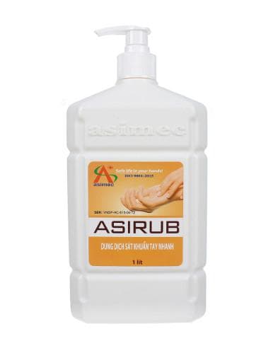 Nước sát khuẩn rửa tay khô Asirub-1000ml