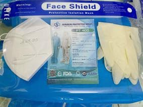 Bộ quần áo phòng dịch dùng 1 lần - Image 1