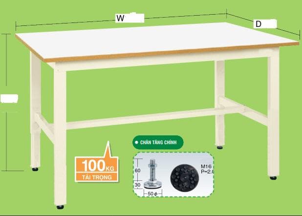 Bàn thao tác cố định BTT1200S-750DCG - Image 1