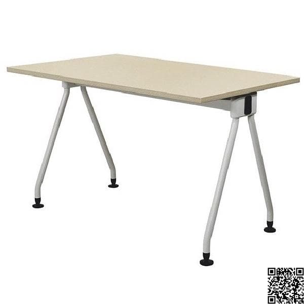 Bàn ăn chân sắt chữ V - Image 1
