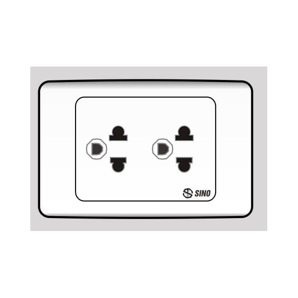 Ổ cắm 3 chấu Sino - Image 1