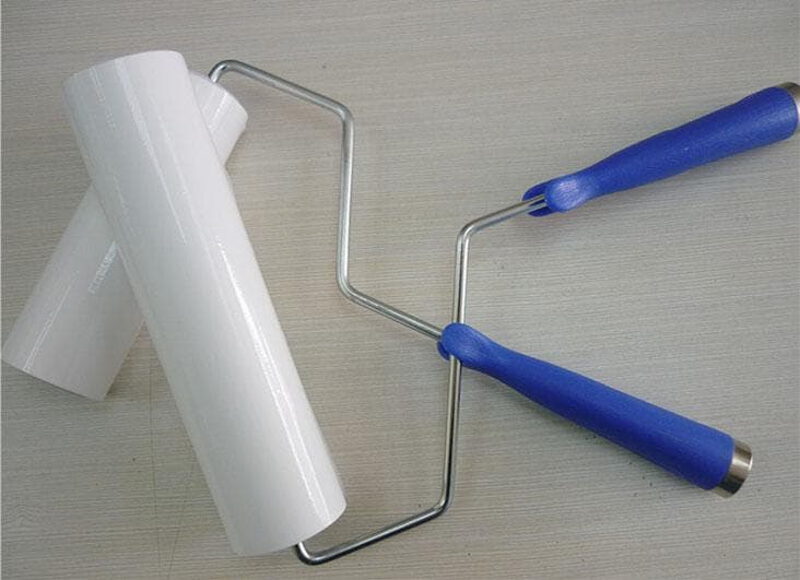 Cán con lăn dính bụi 4"