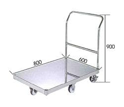 Xe đẩy hàng Inox XDM01I