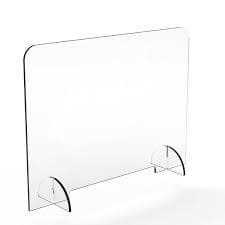 Tấm chắn bàn mica trong 1600x750x550,dầy 3mm - Image 1
