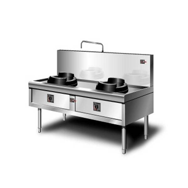 Bếp gas công nghiệp 2 bếp nấu BGC2M - Image 1