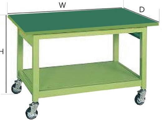 Bàn thao tác di động mặt cao su chống tĩnh điện BTM1400ESD-DD