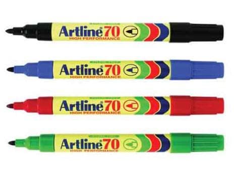 Bút dạ dầu đa dụng Arline EK70- đen - Image 1