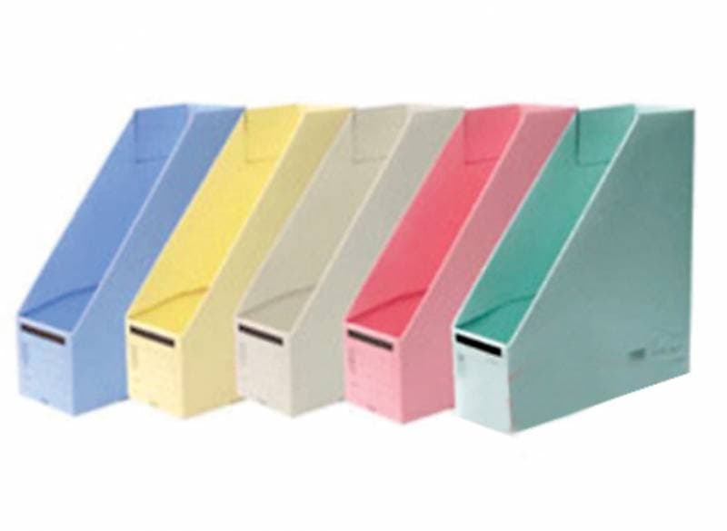 File hộp vát dọc Plus A4S- xanh lá cây - Image 1
