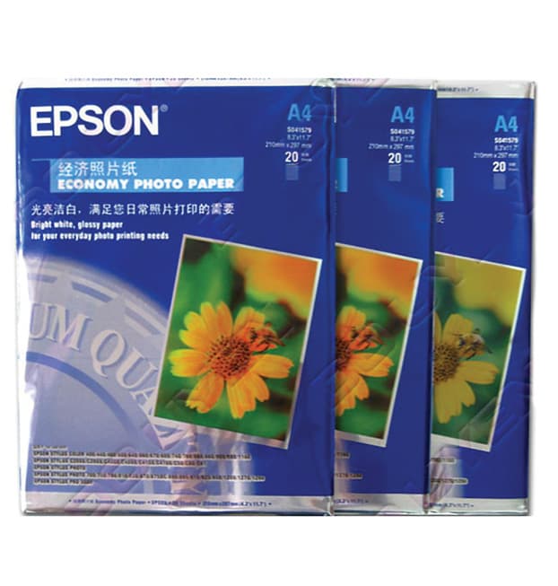 Giấy in ảnh Epson 1 mặt A4 - Image 1