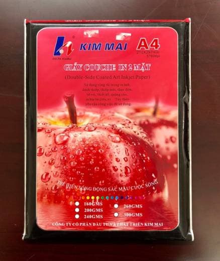 Giấy in ảnh Kim Mai A4