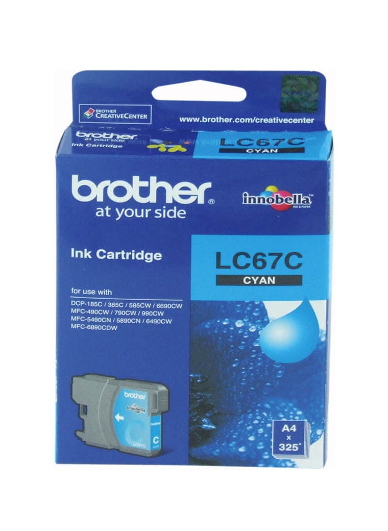 Hộp mực in laser brother LC-67C - Image 1