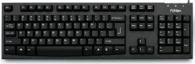 Bàn phím máy tính Fuhlen L411