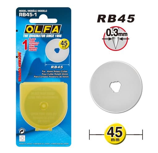 Lưỡi dao tròn OLFA RB45-1 - Image 1
