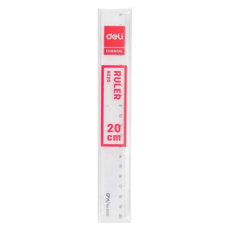 Thước kẻ Deli 6220-20cm