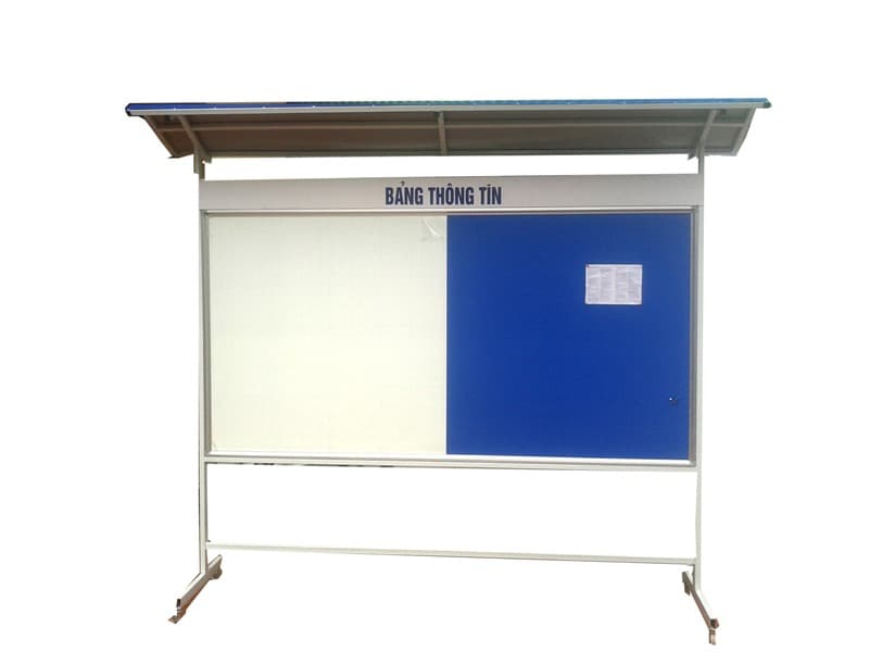 Bảng thông tin di dộng có mái che 1200x2000x1900mm - Image 1