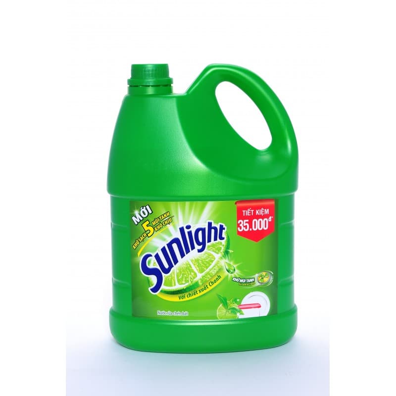 Nước rửa chén Sunlight Trà xanh 3.6kg - Image 1