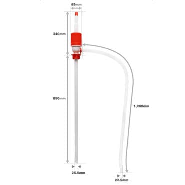 Bơm dầu bằng tay thùng phuy DP-25