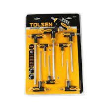 Bộ lục giác chữ T 8 chi tiết Tolsen 20062 - Image 1