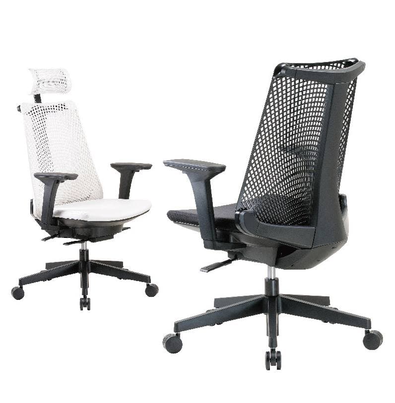 Ghế Toyo VVT021-BK/WH có tay - Image 1