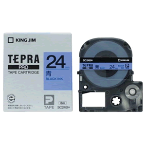 Băng nhãn Tepra Pro 24mm- xanh blue
